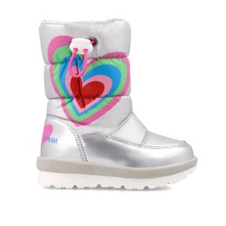 Παιδική μπότα Apreski για κορίτσια Agatha Ruiz De la Prada 221996-B ασημί